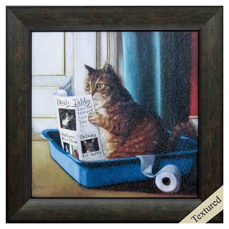 PROPAC IMAGES Propac Images 7764 Kitty Throne Wall Art 7764